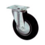  Swivel Rubber Wheel with Steel Body