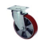  Swivel Polyurethane Wheel with Cast Al Body